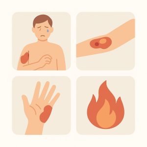 سوختگی: انواع، پیشگیری و درمان