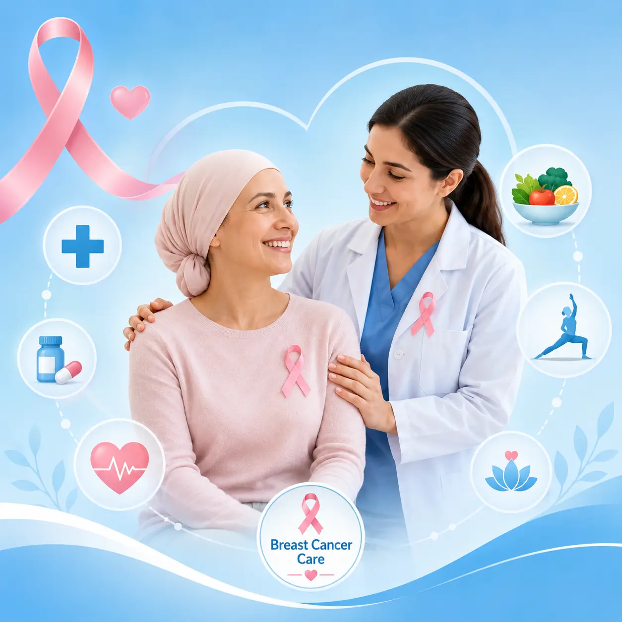 نکات ضروری برای بیماران سرطان پستان